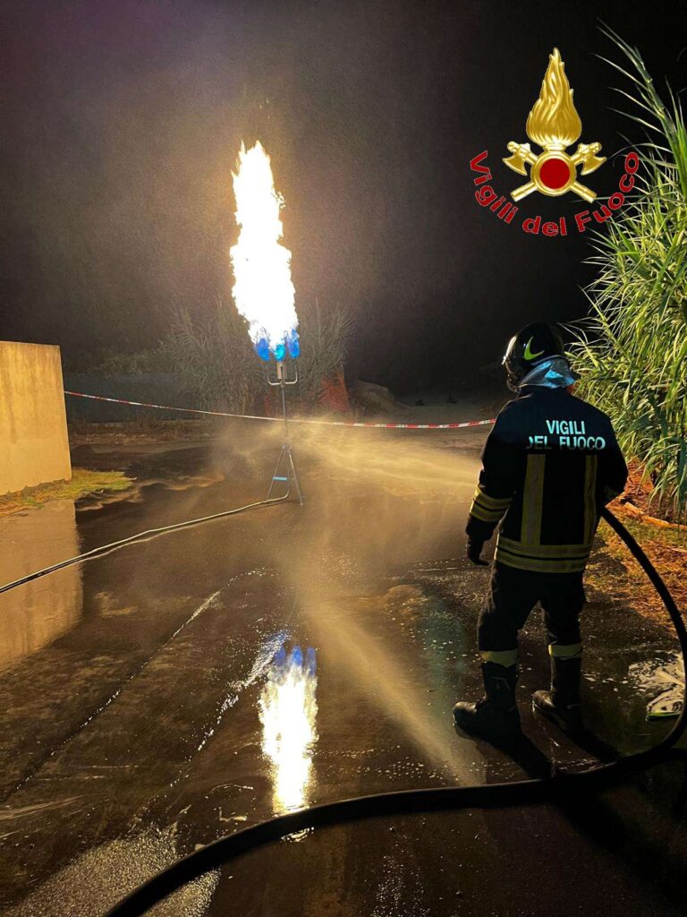 fuga gas 1