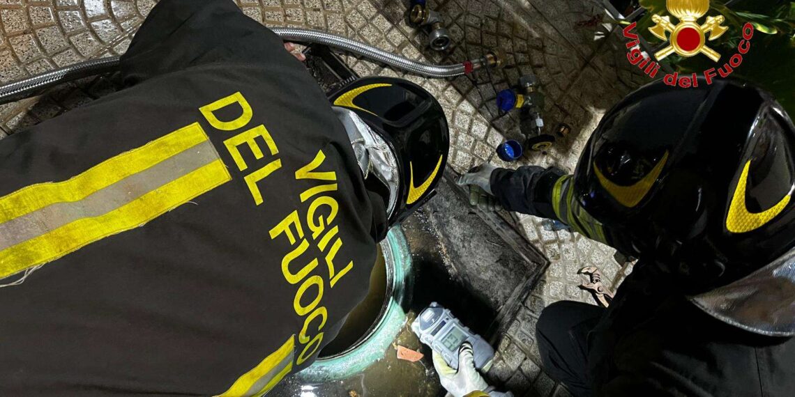 Fuga di GPL a Nicotera Marina, intervento dei Vigili del Fuoco e bonifica del serbatoio