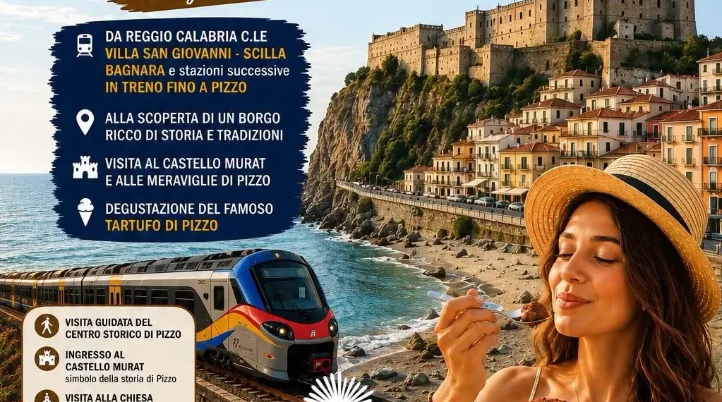 Torna “Pizzo by Night: il Treno del Tartufo”: appuntamento il 5 settembre 1 Torna “Pizzo by Night: il Treno del Tartufo”: appuntamento il 5 settembre