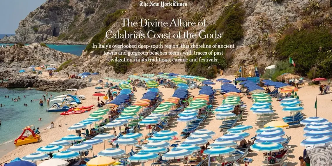 Il New York Times si innamora della Costa degli Dei. Bellezza, storia, identità e tradizioni: una vetrina internazionale che è anche una responsabilità 1 Il New York Times si innamora della Costa degli Dei. Bellezza, storia, identità e tradizioni: una vetrina internazionale che è anche una responsabilità