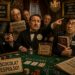 Il tavolo di baccarat fa perdere la pazienza al croupier. Churchill sornione sorride. E Scocola? Espulso! 8 Il tavolo di baccarat fa perdere la pazienza al croupier. Churchill sornione sorride. E Scocola? Espulso!