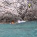 Capo Vaticano, due turisti bloccati su un costone roccioso: intervento dei Vigili del Fuoco