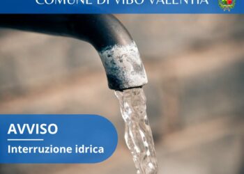 Vibo Valentia, il Comune avvisa: oggi rischio mancanza di acqua in tutta la città 4 Vibo Valentia, il Comune avvisa: oggi rischio mancanza di acqua in tutta la città