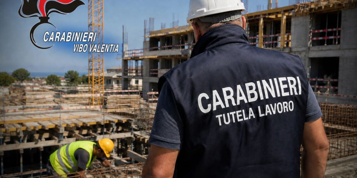 Controlli dei carabinieri in materia di salute e sicurezza nei luoghi di lavoro: “in nero” il 60 % dei lavoratori controllati